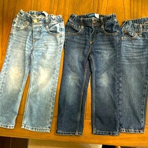 Gap- 1 pair and 2- Old Navy Jeans